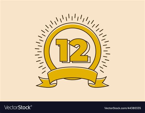 Image result for Yellow Number 12