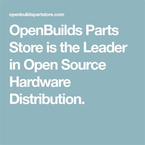 Image result for OpenBuilds Store