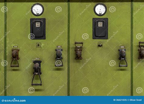 Electricity Distribution Hall in Metal Industry Stock Image - Image of warehouse, background ...