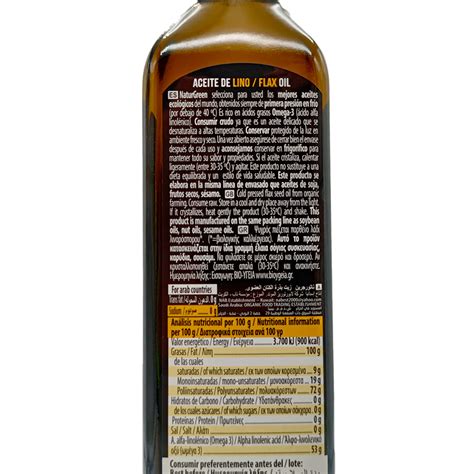 Aceite de Lino Bio | Rico en Omega 3 | Graneria Moreneta