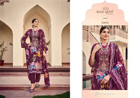 Riaz Arts Musafir Vol 15 Printed Dress Material Collection