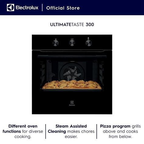 Buy Electrolux Ultimate Taste 300 68L 60cm Built-in Microwave with ...