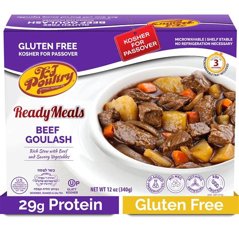 Kosher for Passover Gluten Free Food, Beef Goulash India | Ubuy