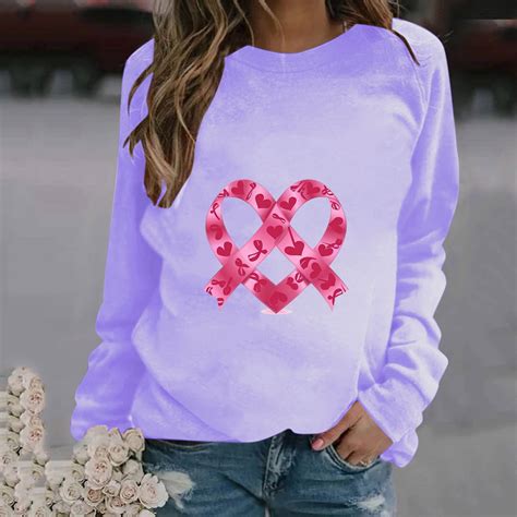CLOISE Breast Cancer Sweatshirts for Women Breast Cancer Survivor Gifts ...