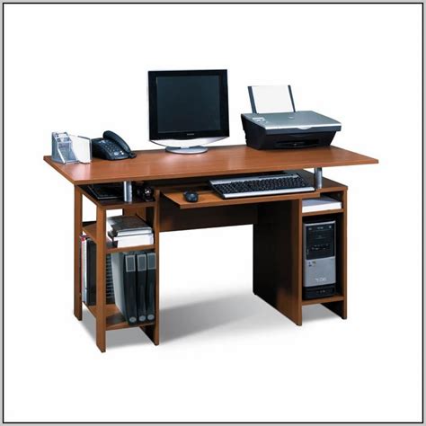 Small Computer Desk with Keyboard Tray 的图像结果