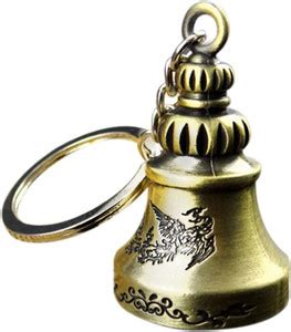 Newview Tibetan Bell Keychain Temple Bell Keychain Key Chain Price in ...