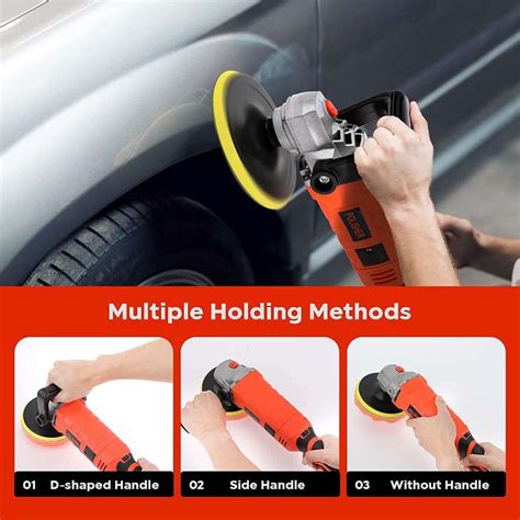 MeShear 1600W , Buffer Waxing Polisher Machine for Car Bike Furniture ...