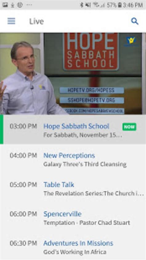 Image result for Hope Channel Programs