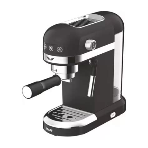 Kaff - Coffee Machine - FONTANA BLACK - FONTANA BLACK - Black on Decure.in