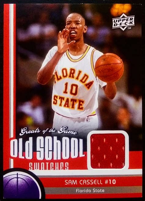 Some players have a "baby face" period. Sam Cassell has looked exactly ...