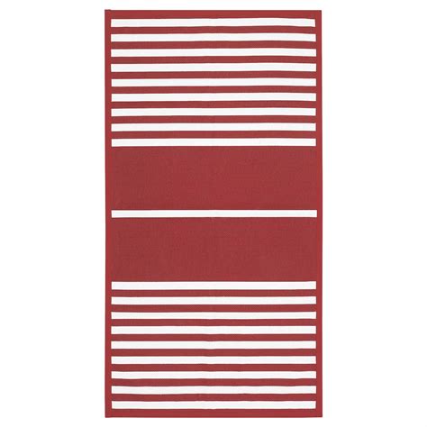 Buy IKEA Rug, flatwoven, red/White, (2 ' 7"x4 ' 11") Online at Low ...