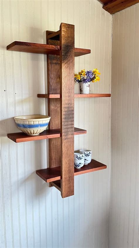 Rustic Log Shelf 的图像结果