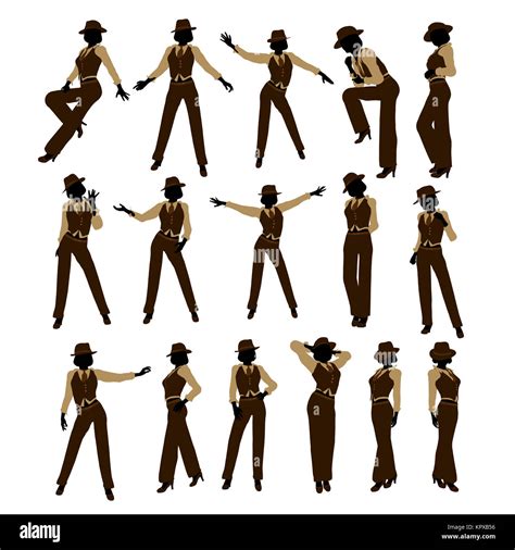 Jazz Dancer Silhouette