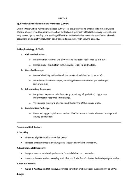 LD unit 2-1 - Lifestyle Diseases notes - UNIT - 2 1)Lung Cancer Lung ...