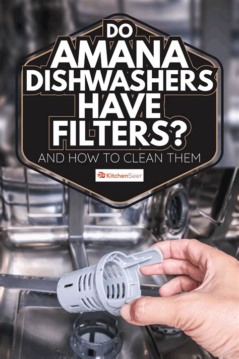 Do Amana Dishwashers Have Filters? [And How To Clean Them]
