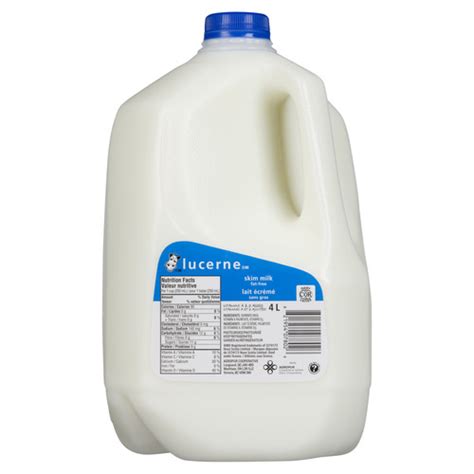 Buy Lucerne Fat-Free Skim Milk 4 L | Sobeys Inc.