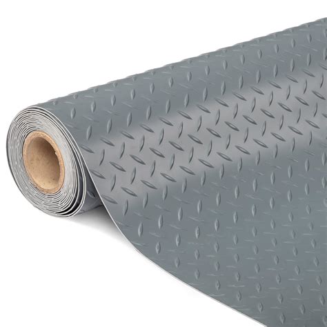 Amazon.com: TUFFIOM 7.5 x 20 FT Garage Floor Mat, Thickened Diamond ...