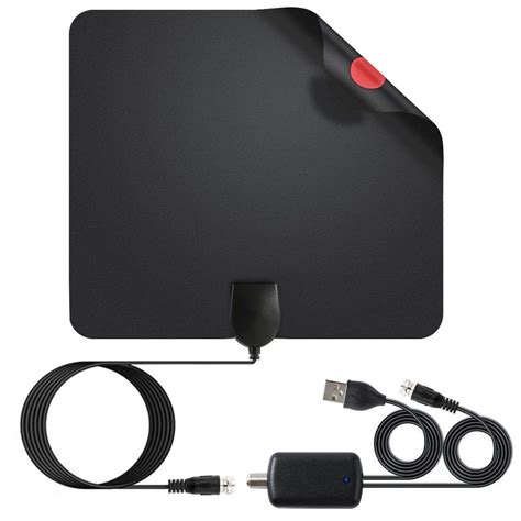 Cerpourt HD TV Antenna,60-100 Miles Range Indoor Digital Antenna with ...