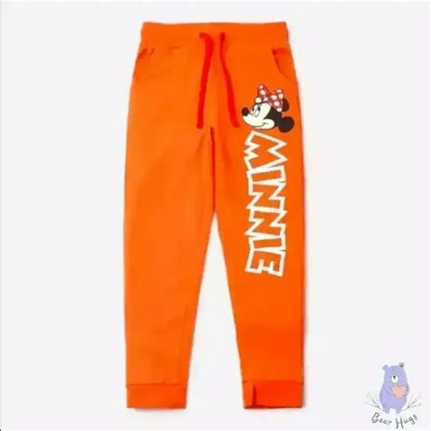 Minnie Mouse Print Joggers with Slip Pockets