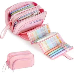 Climberty® Large Capacity Pencil Case with Expandable Compartment ...