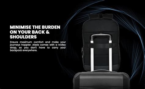 EUME Alexis 31L Laptop Bag for Men, Blue | Travel Bag With 3 ...