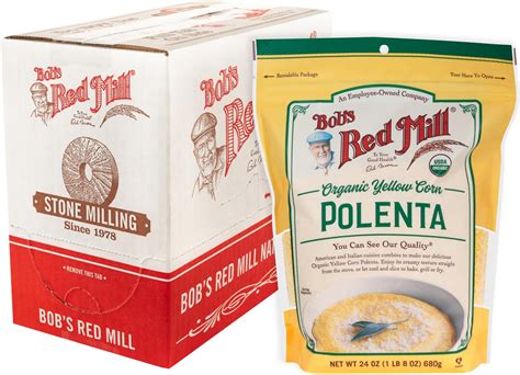 Amazon.com: Bob's Red Mill Organic Corn Grits/Polenta, 24 Oz (Pack of 4)