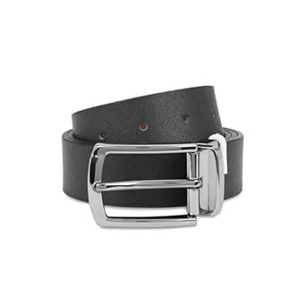 Buy UNITED COLORS OF BENETTON Jenner Men Leather Belt - Black+Tan, S ...