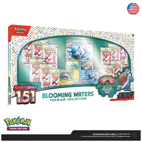 Pokémon TCG: 151 Blooming Waters • Inglés - guaridacorp