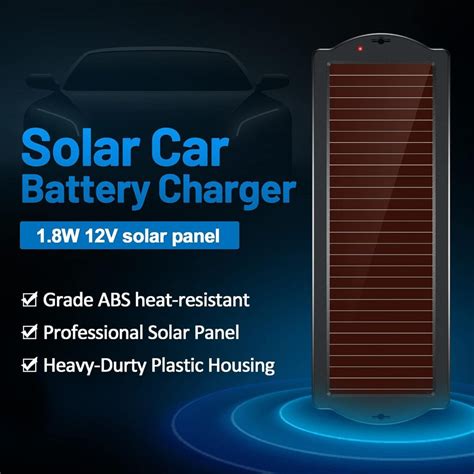 POWOXI 1.8W Solar Car Battery Charger Review