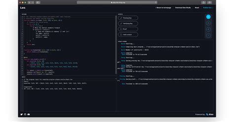 Private applications with Aleo. New language Leo, IDE — Teletype