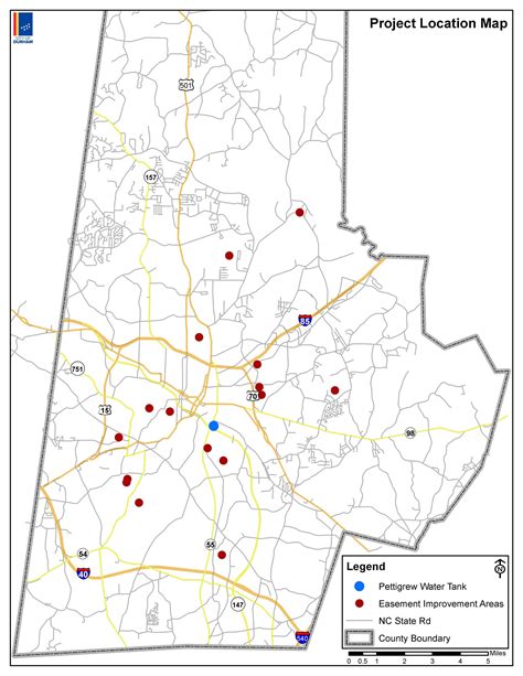 Improvements for Access to Utility Easements and Facilities | Durham, NC