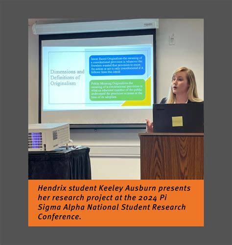 Hendrix Students Chosen to Present at Political Science Honor Society’s ...