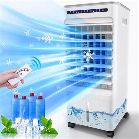 Portable Air Conditioners No Venting Required, 4-IN-1 Indoor Air ...