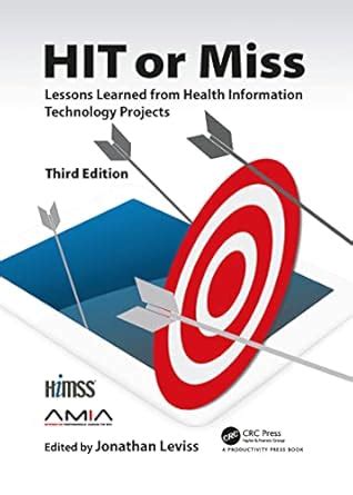 Buy HIT or Miss, 3rd Edition: Lessons Learned from Health Information ...