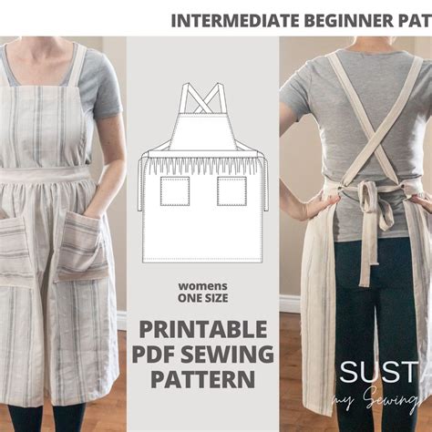 Image result for Free Pinafore Apron Pattern