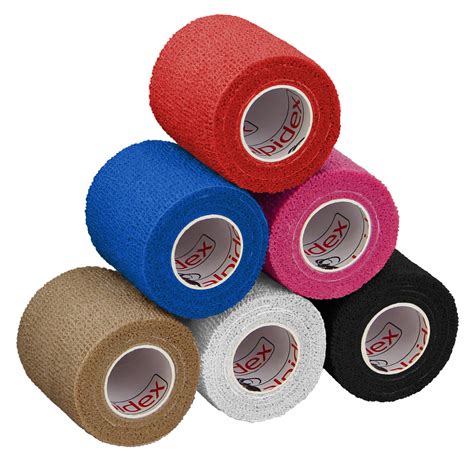 6 Rollen Haftbandage 5 cm x 4,5 m selbstklebender Verband Das ...