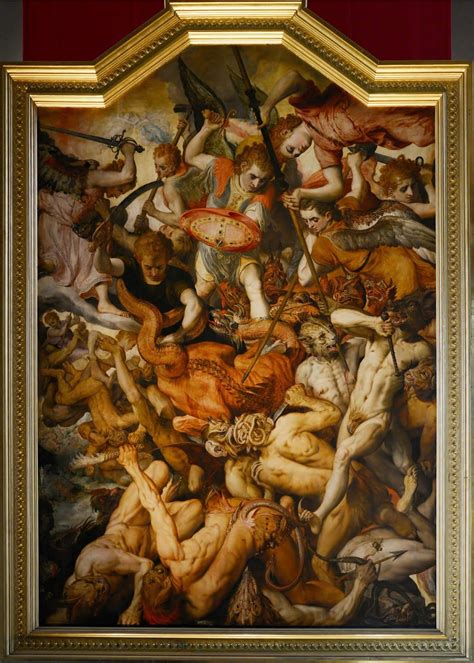 Art in Space: Frans Floris I: The Fall of Rebelious Angels (1554 ...