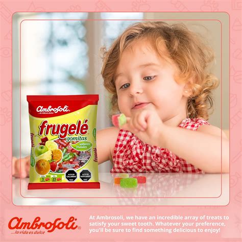 AMBROSOLI Frugele Fruit Healthy Gummy Candy, Gummy India | Ubuy