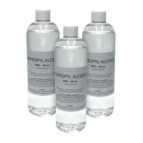 Sophia's International 90% Isopropyl Alcohol 16 oz. 3-Pack by Sophia's ...