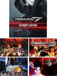 2CAP Tekken 3-4-5-6-7 Pc Game Link Combo (Offline only) (No CD/DVD/Code ...