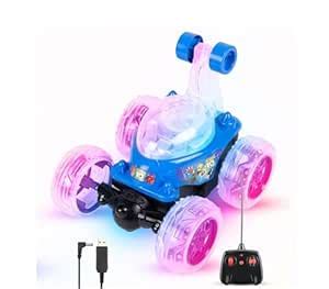 SNISH SIGNATURE 9802 Remote Control Stunt Car – Rechargeable 5-Function ...