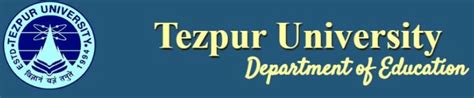 Faculty | Department of Education, Tezpur University