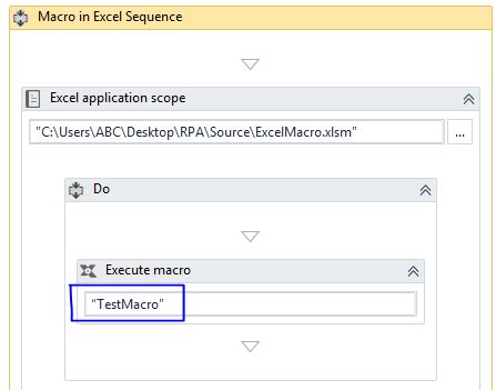 Image result for Execute Macro through Txt File VB Code in UiPath