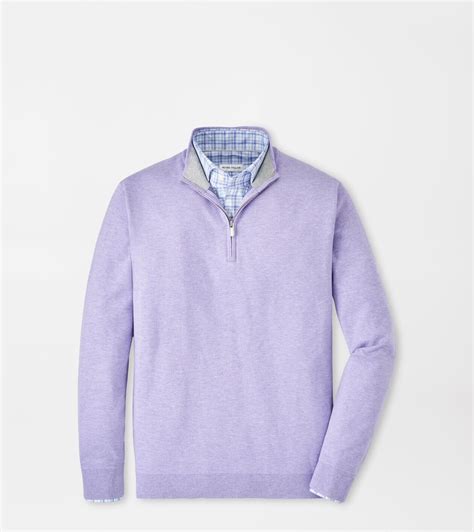 Coolspun Cotton Quarter-Zip Sweater | Men's Sweaters | Peter Millar