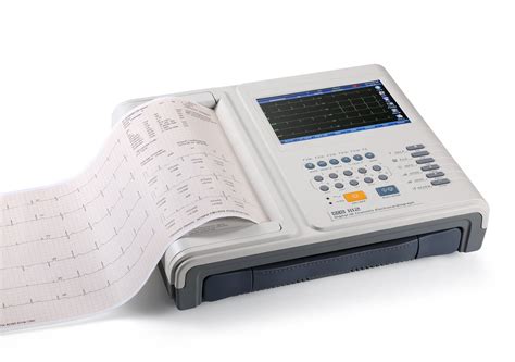 Hospital Medical Digital 12-Channel Electrocardiograph Lead ECG Machine for Sale - ECG and ...