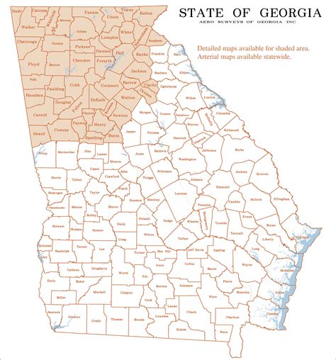 Image result for Georgia Zip Code Map