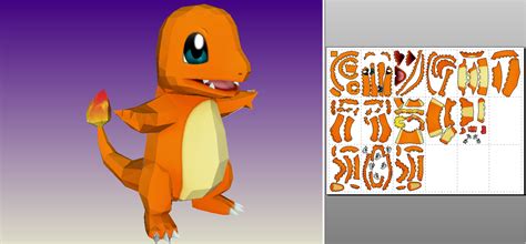Charmander - Papercraft by Michas-Stores on DeviantArt