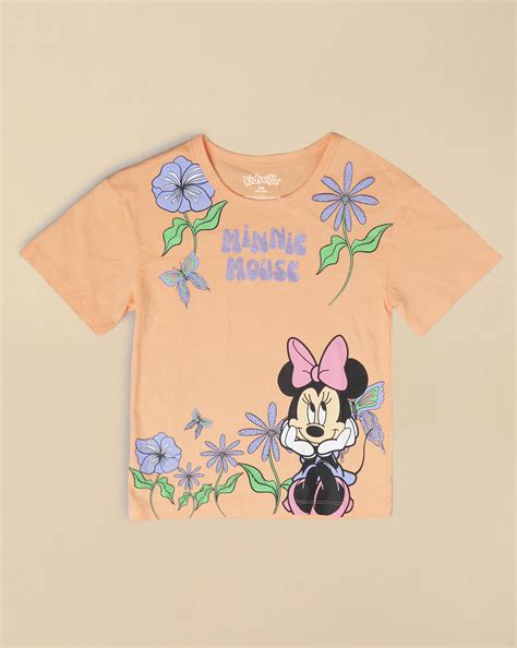 Mickey & Friends Printed oversized Fit Tshirt For Girls – Kidsville