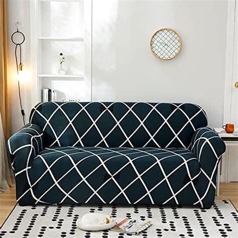 House of Quirk Universal Single Seater Polyester Flexible Sofa Cover ...