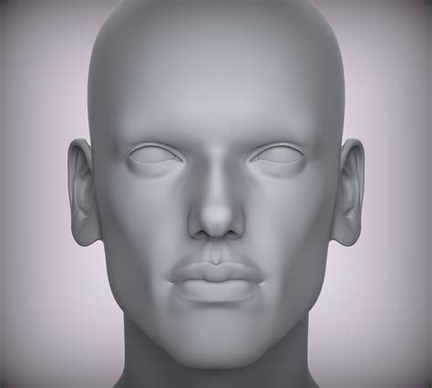 STL file 11 Male Head Sculpt 01 3D model Low-poly 3D model・3D printable ...